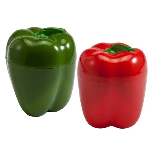 Hutzler Pepper Saver Keeper Storage Container - Keeps Fresh Longer Hutzler Pepper Saver Keeper Storage Container - Keeps Fresh Longer